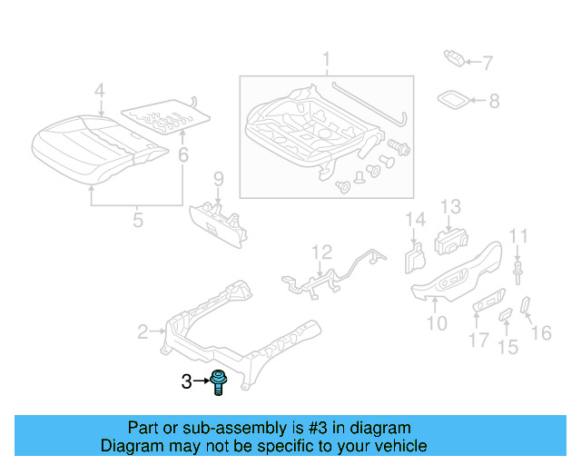 Bracket Bolt N-910-192-02 - View 3