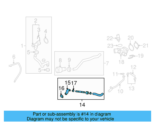 Reservoir Hose Clamp N-906-869-02 - View 191