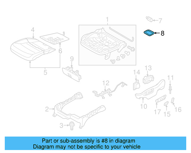 Retainer 7P0-882-273 - View 4