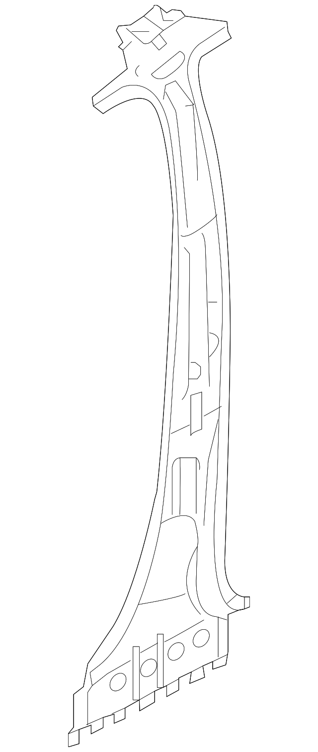 Inner Center Pillar 7P0-809-444 - View 3