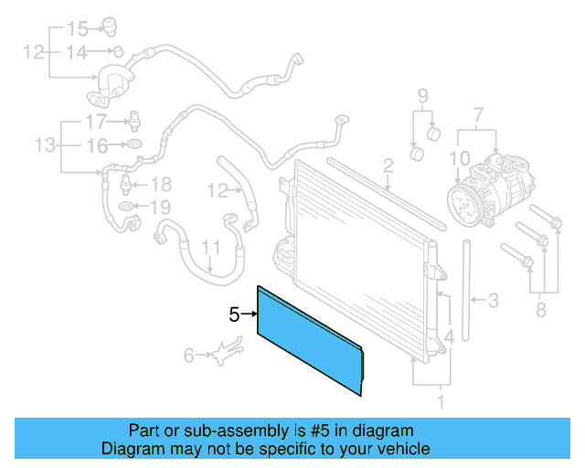 Outer Grille 1Q0-853-666-B-9B9