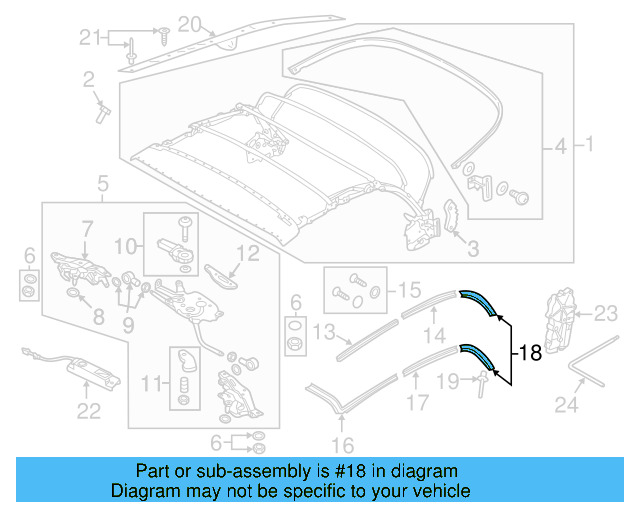 Rear Weather 5C3-871-455 - View 2