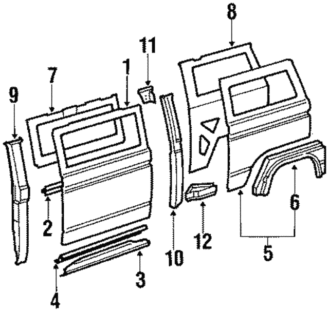 Lock Pillar 255-809-237-A