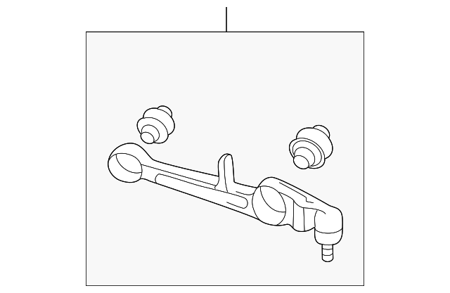 Lower Control Arm 4B0-407-151 - View 2