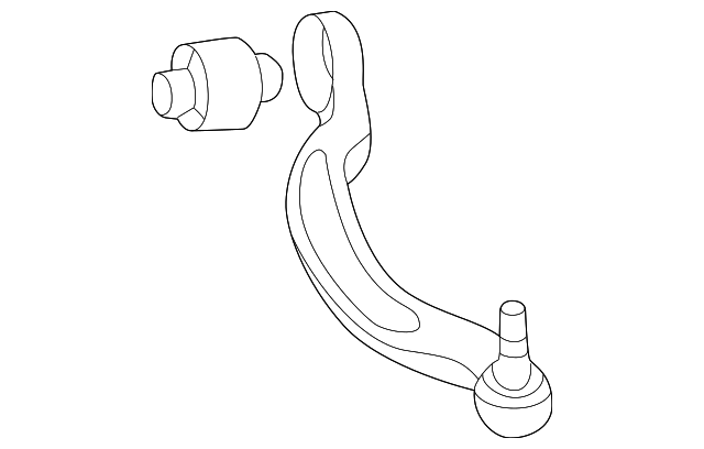 Rear Lower Control Arm 8E0-407-694-AG - View 2
