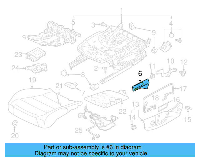 Height Adjuster 5NN-882-252-A-82V - View 6