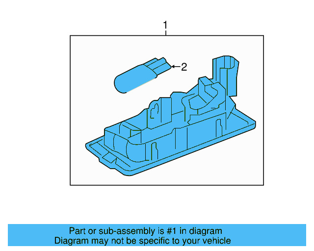 License Lamp 3AF-943-021-A - View 21
