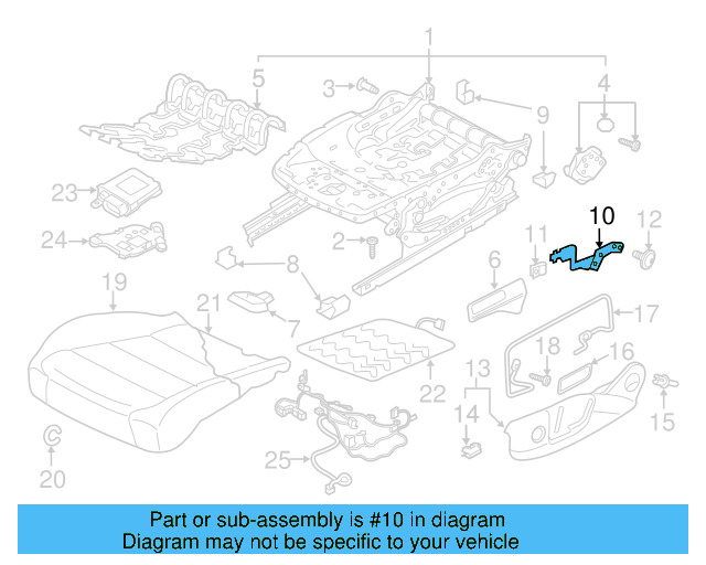 Adjust Lever 5NN-881-092 - View 5