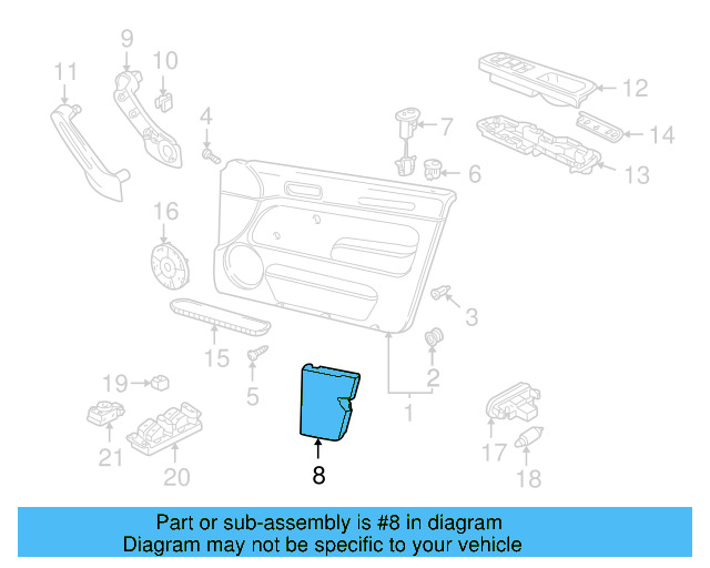 Impact Pad 1J4-868-101-B - View 6