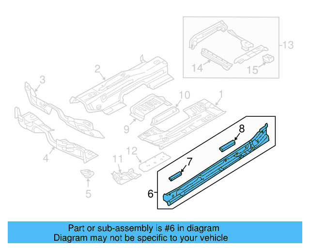 Sill Reinforced 5GE-810-127-A - View 8