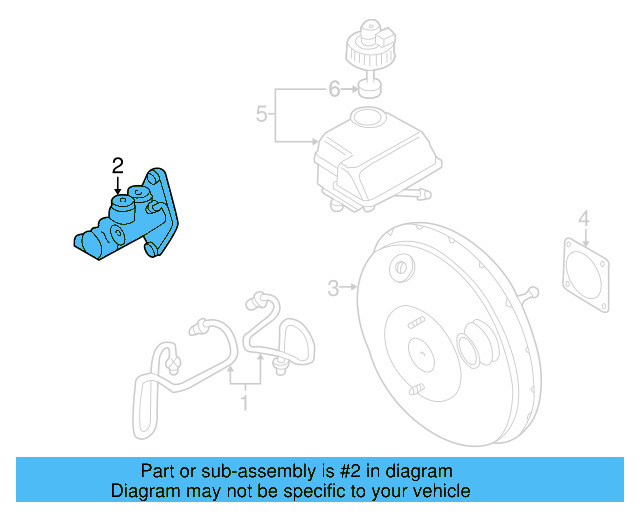 Master Cylinder 3A1-698-019 - View 8