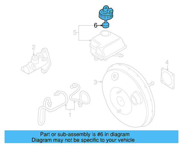 Reservoir Cap 6C0-611-349 - View 6