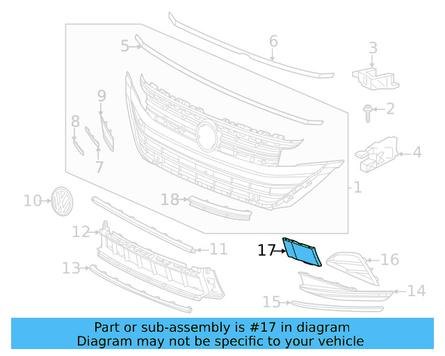 End Plate 3G8-853-950-A-9B9 - View 3