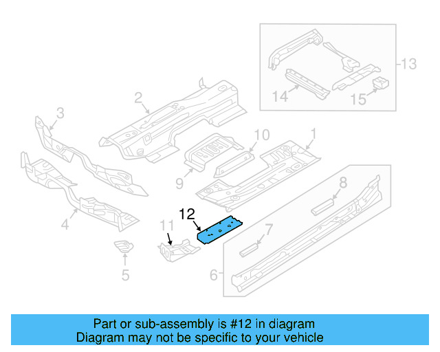 Rear Reinforced 5QE-804-368 - View 2