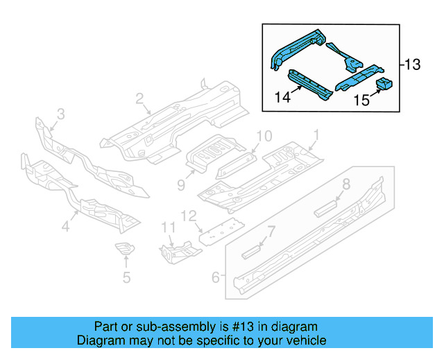 Seat Support 5QE-802-225 - View 4