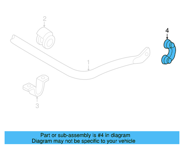 Stabilizer Link 8D0-411-318-D - View 8