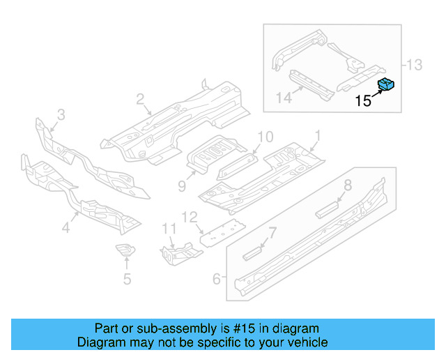 Support Brace 5QE-804-879 - View 3