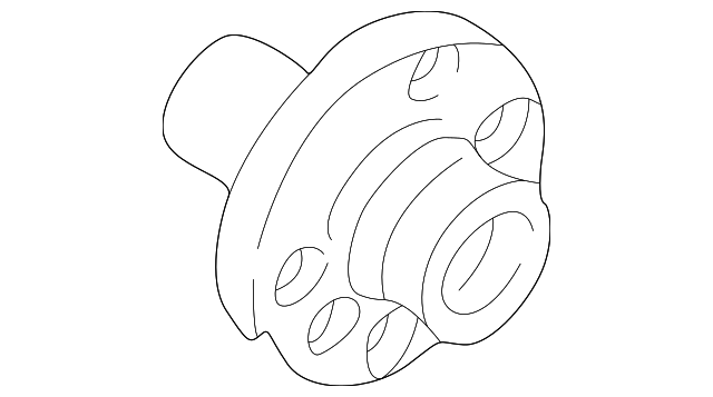 Front Hub 357-407-613-B - View 2