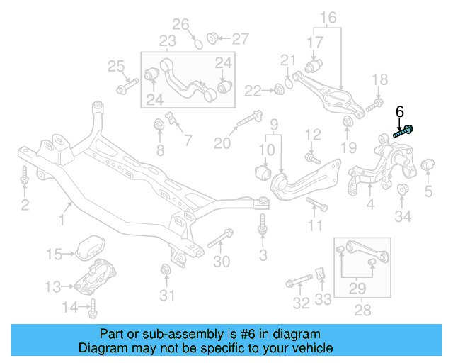 Knuckle Mount Bolt N-910-767-01 - View 11