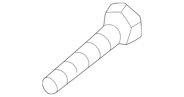 Strut Bolt N-102-412-02 - View 2