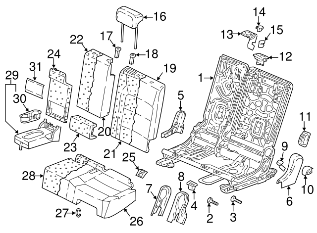 Headrest Guide 5TA-883-920-A-82V - View 32