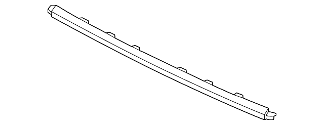 Upper Molding 3CN-853-765-041 - View 2