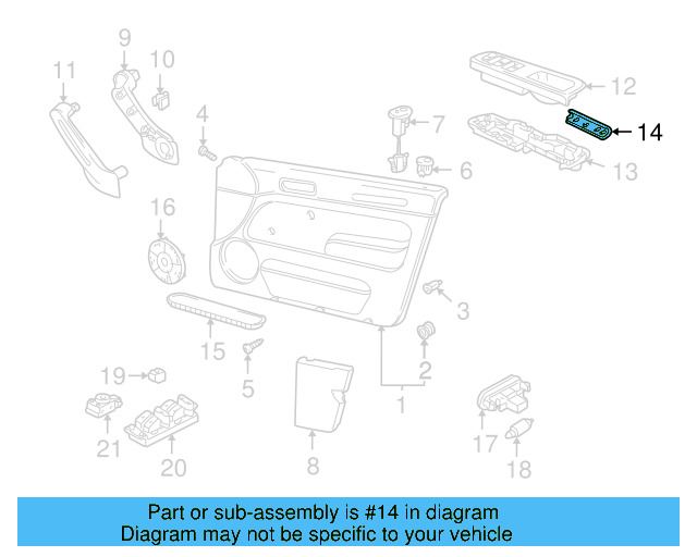Trim Cover 3B0-867-175-7DE - View 12