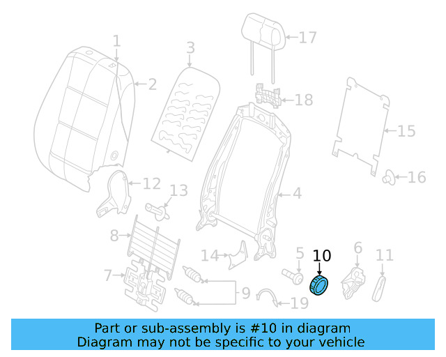 Adjust Lever 5NN-881-092 - View 6