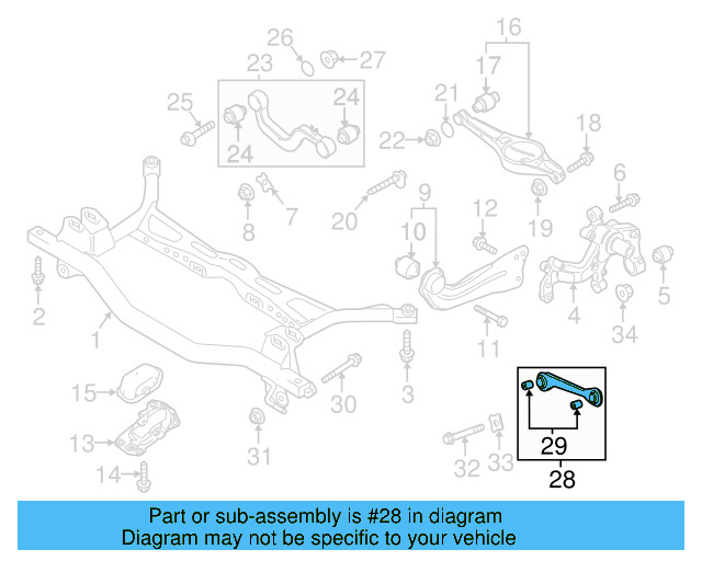 Tie Rod Assembly 7N0-501-530 - View 3