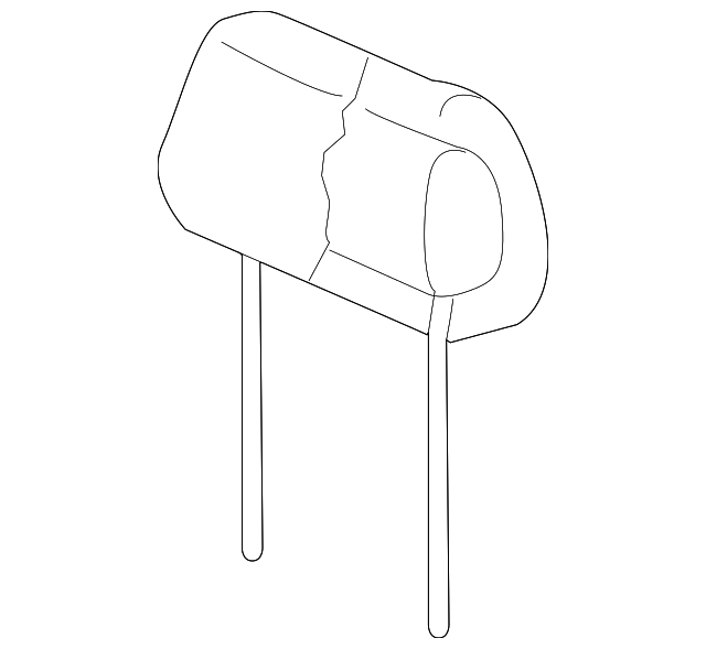 Headrest 5NN-881-903-G-AVL - View 5