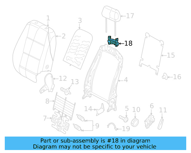 Headrest Guide 5NA-881-920-A - View 11