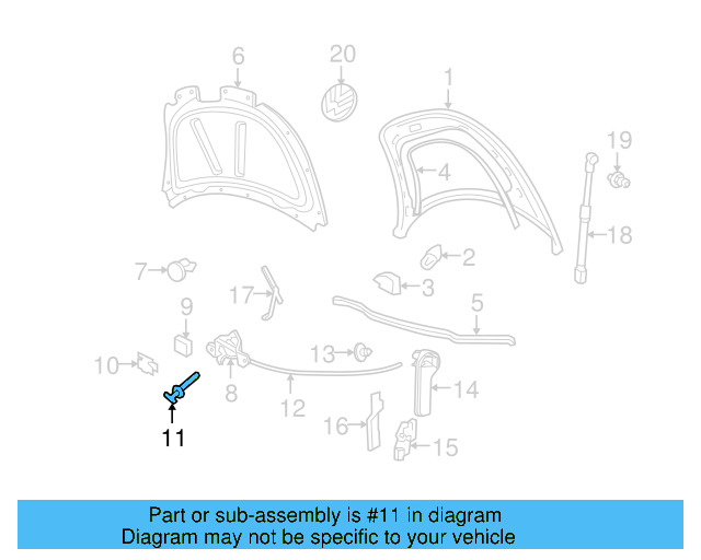 Handle 7E1-823-533-9B9 - View 13