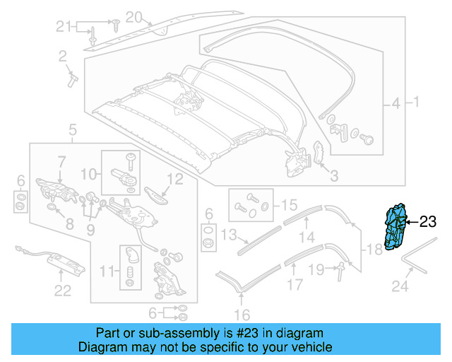 Lock Motor 5C3-898-925