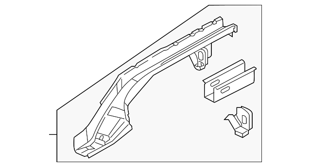 Rail Assembly Reinforced Plate 1J0-803-403 - View 11