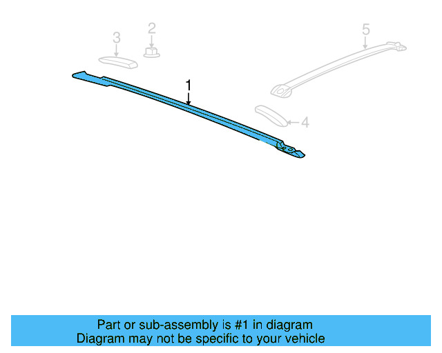 Side Rail 7B0-860-026 - View 3