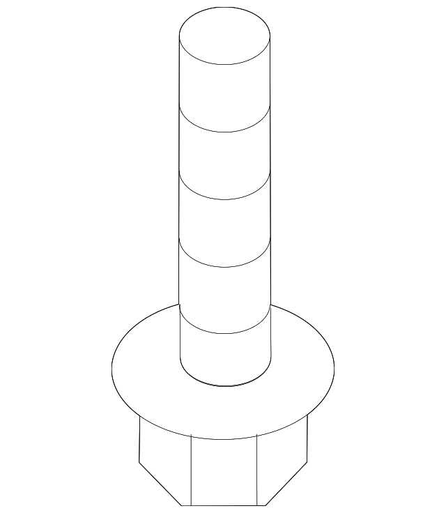 Stone Guard Bolt N-905-298-03 - View 3