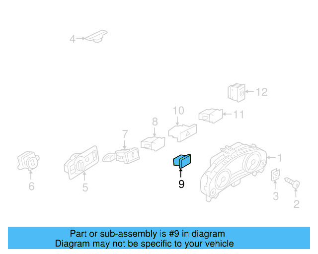Blank Cover 7P6-927-172-A - View 3