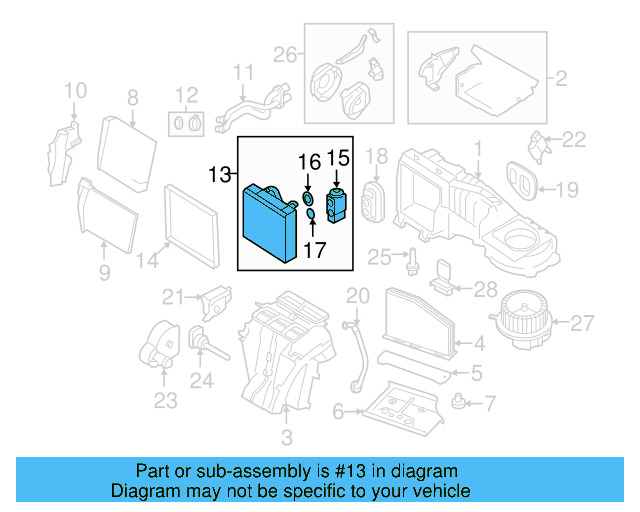Evaporator Core 1K1-820-103-E - View 39