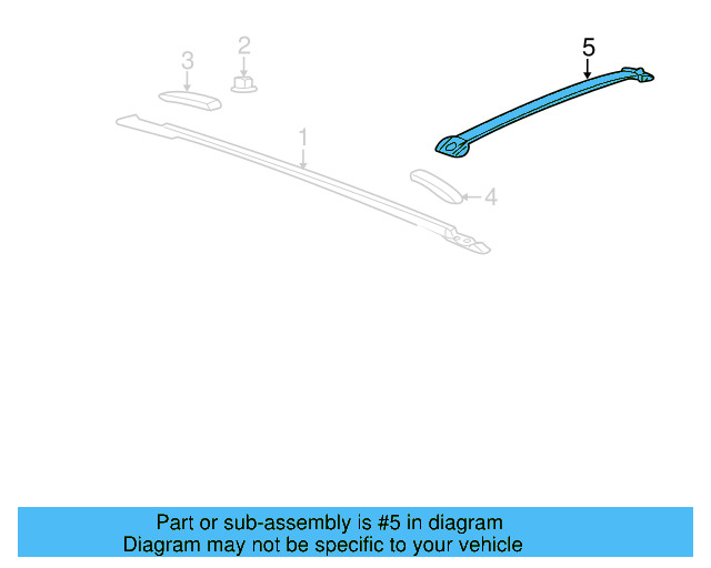 Cross Bar 7B0-860-161-A - View 4