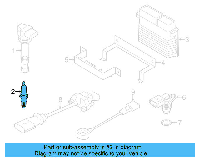 Spark Plug 101-905-600-C - View 7