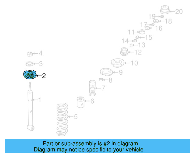 Seat 3A0-512-103 - View 3
