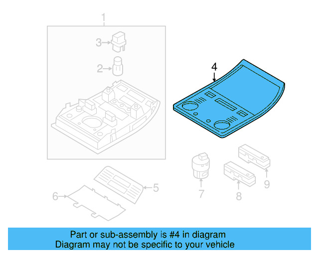 Insert Panel 7P6-947-134-C-H67 - View 5