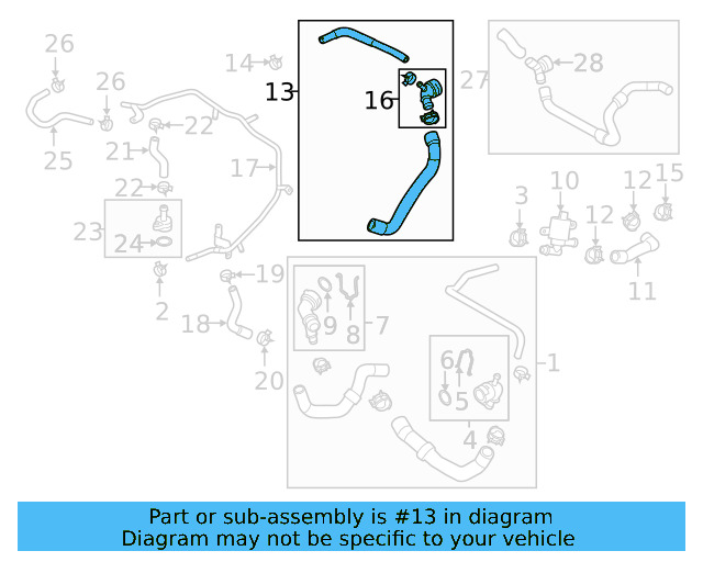 Hose Assembly 5Q0-122-157-AK - View 23