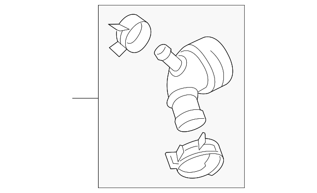 Center Hose Coupling 5Q0-122-291-BB - View 4