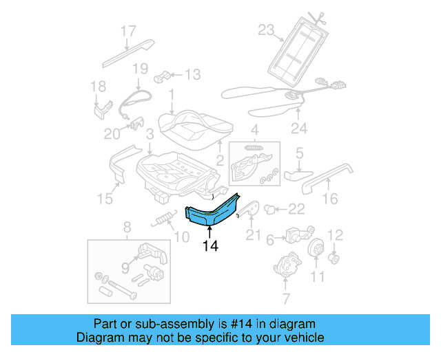 Release Handle 1C0-881-634-A-B41