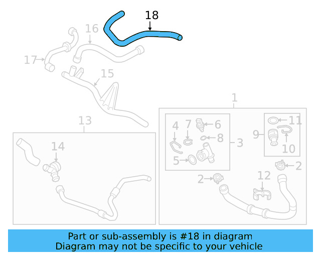 Overflow Hose 5Q0-121-447-G - View 31