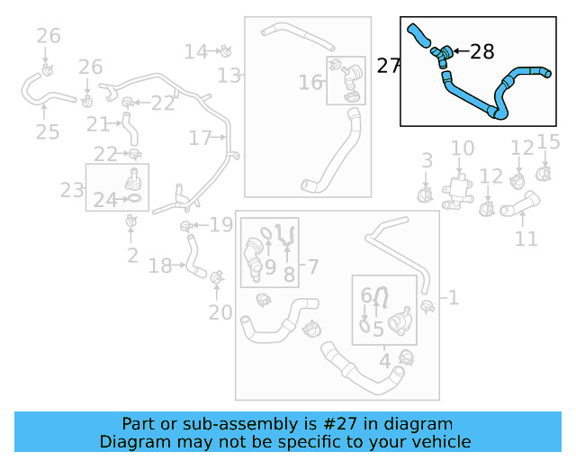 Hose Assembly 5Q0-122-157-AK - View 25