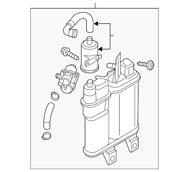 Vapor Canister 561-201-797-G - View 3