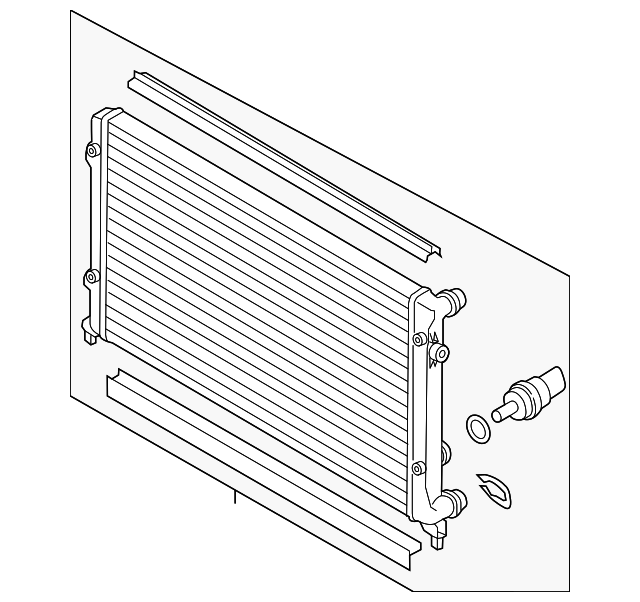 Radiator Assembly 5C0-121-251-F