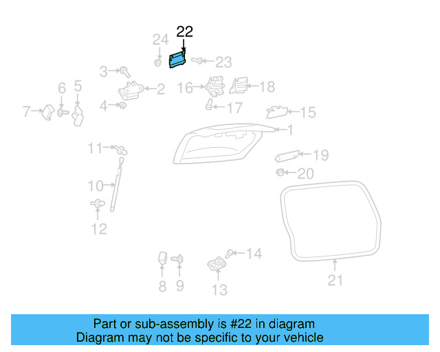 License Bracket 3A0-943-199 - View 9